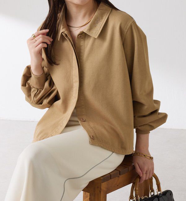  「Q.anos 2WAYデニムシャツ」|シャツ・ブラウス|