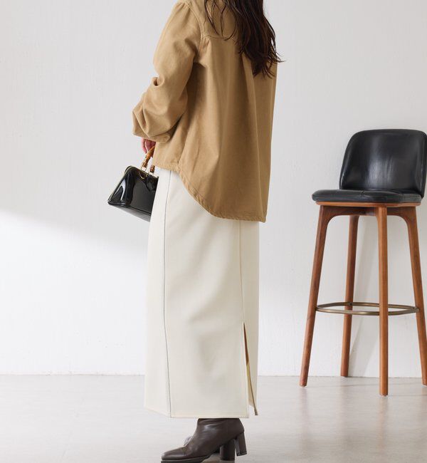  「Q.anos 2WAYデニムシャツ」|シャツ・ブラウス|