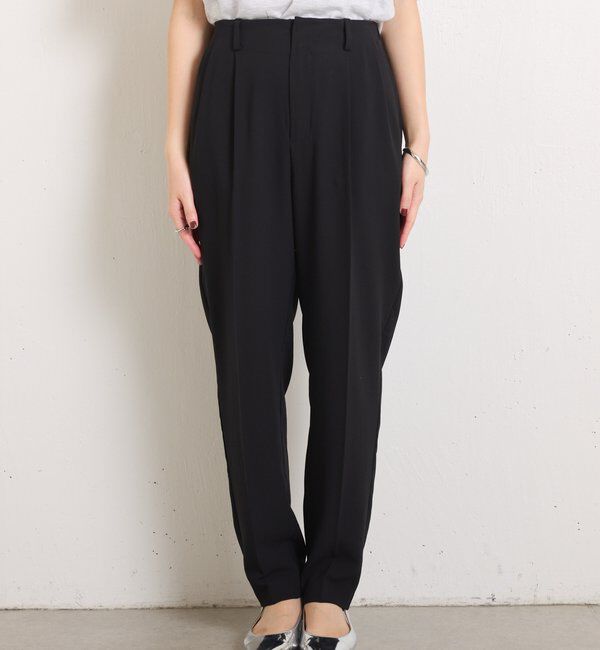  「ジャージスリムテーパードパンツ/セレモニー」|チノ|