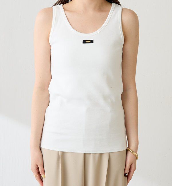  「リブタンクトップ」|Tシャツ・カットソー|