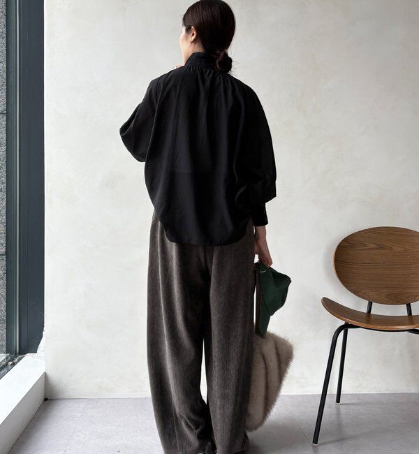  「棒タイ2WAYブラウス」|シャツ・ブラウス|