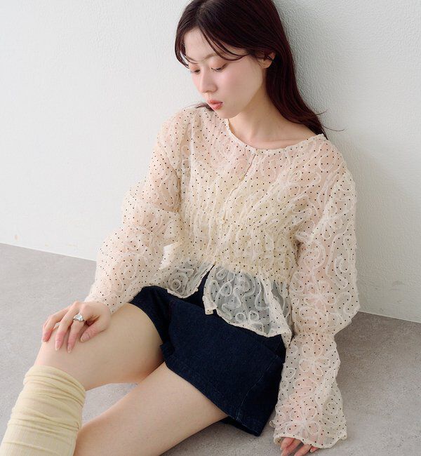  「【WEB先行/SETUP対応】レイヤードショートシャツジャケット」|その他|