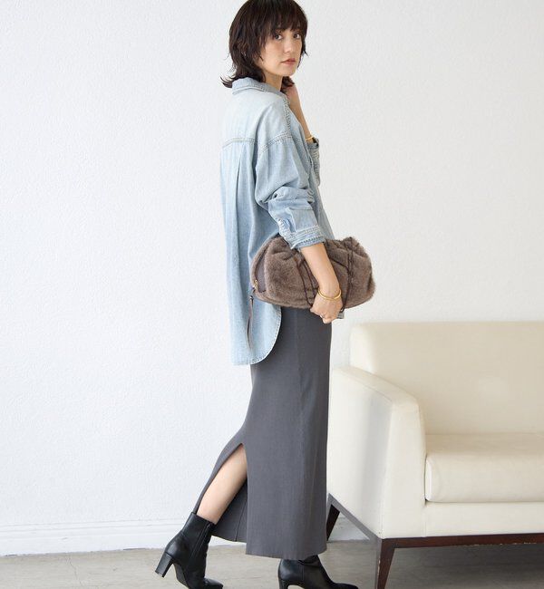  「【名品/リバイバル】【MONN.:.(モン)】Lightビッグデニムシャツ」|シャツ・ブラウス|