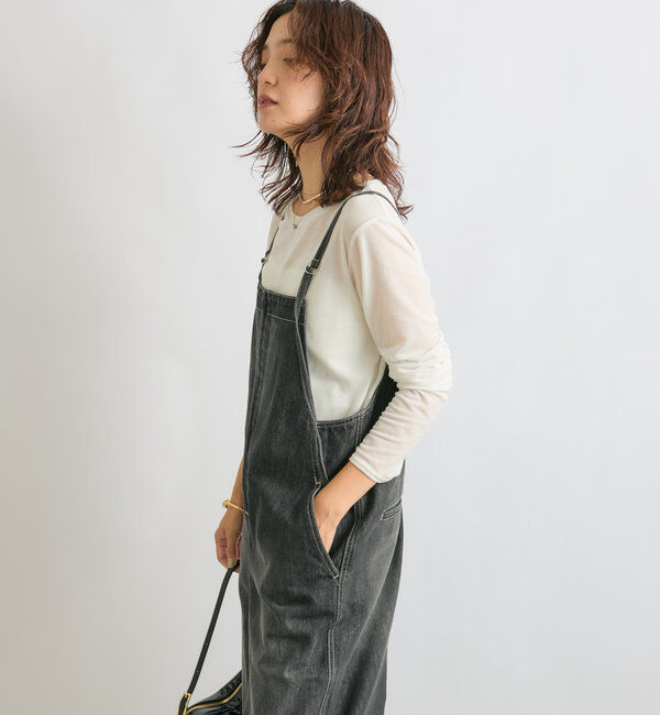  「【シーズン問わず使える】デニムサロペット」|ワンピース|