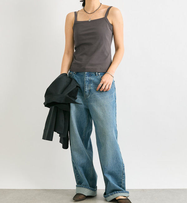  「【MYSELFbyRD（マイセルフバイリヴドロワ）】クラシックキャミ」|キャミソール|