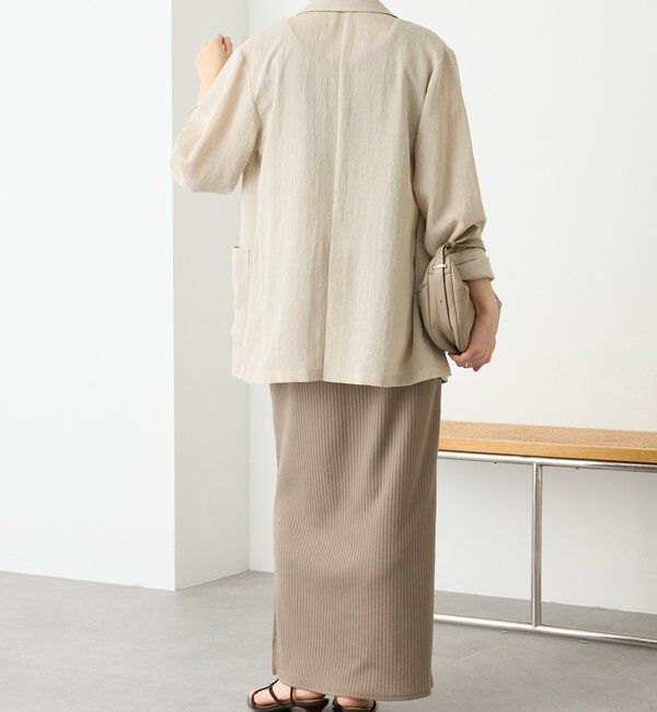  「予約【新色追加/ウォッシャブル】シアースラブオーバージャケット」|テーラードジャケット|