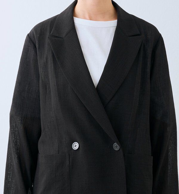  「予約【新色追加/ウォッシャブル】シアースラブオーバージャケット」|テーラードジャケット|