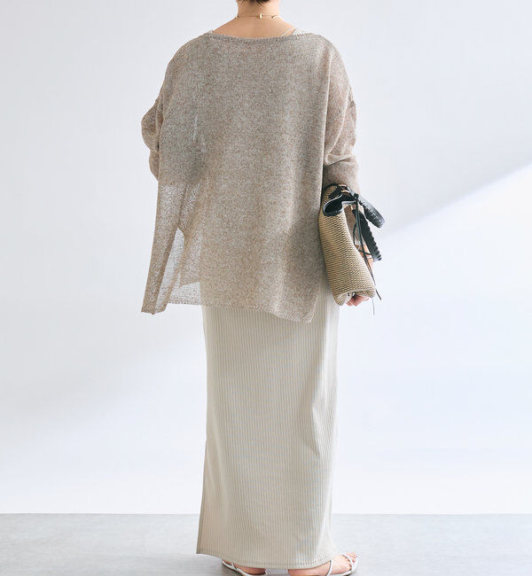  「メランジルーズニット」|ニット・セーター|