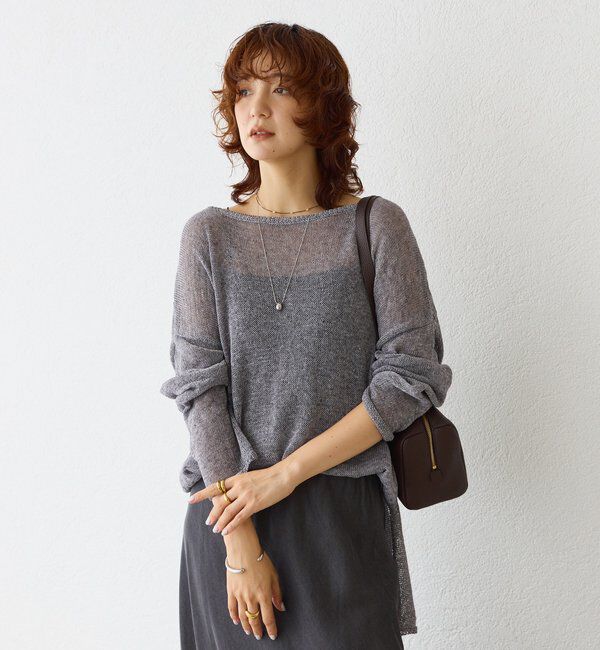  「メランジルーズニット」|ニット・セーター|