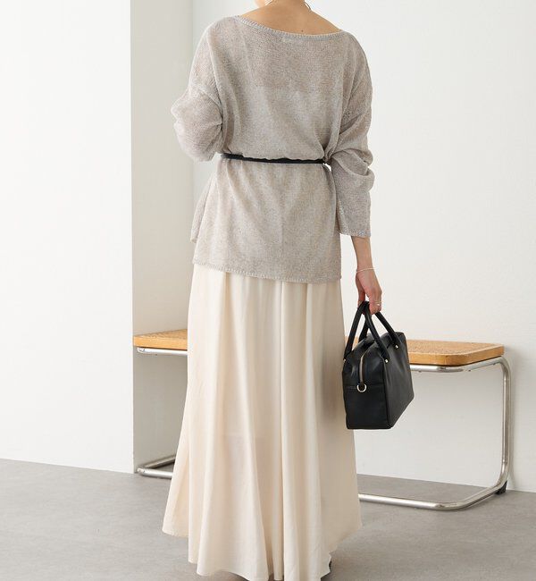  「メランジルーズニット」|ニット・セーター|