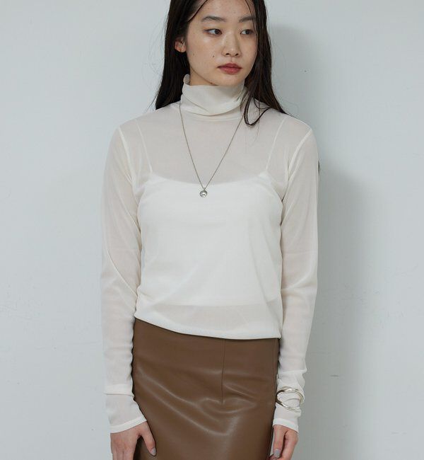  「【リバイバル】チュールタートルカットソー」|Tシャツ・カットソー|