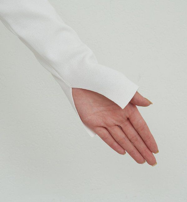  「【手洗い可】オフショルニット」|ニット・セーター|