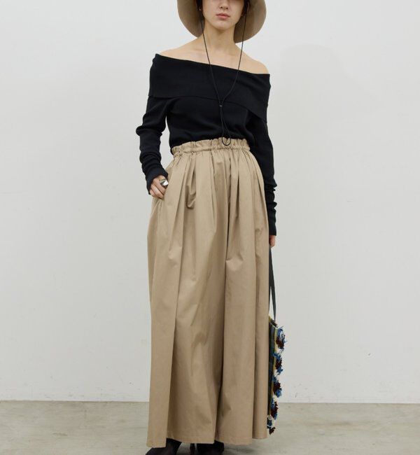  「【手洗い可】オフショルニット」|ニット・セーター|