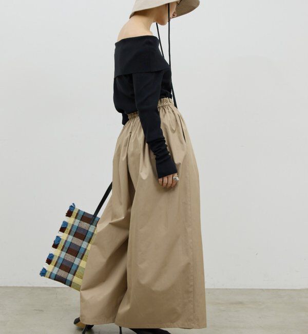  「【手洗い可】オフショルニット」|ニット・セーター|