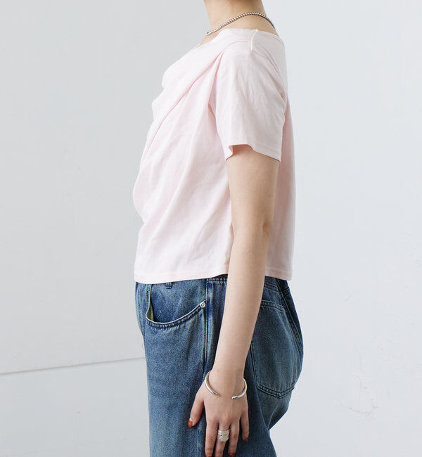  「【全骨格対応◎/6色展開】オフショルTシャツ」|Tシャツ・カットソー|