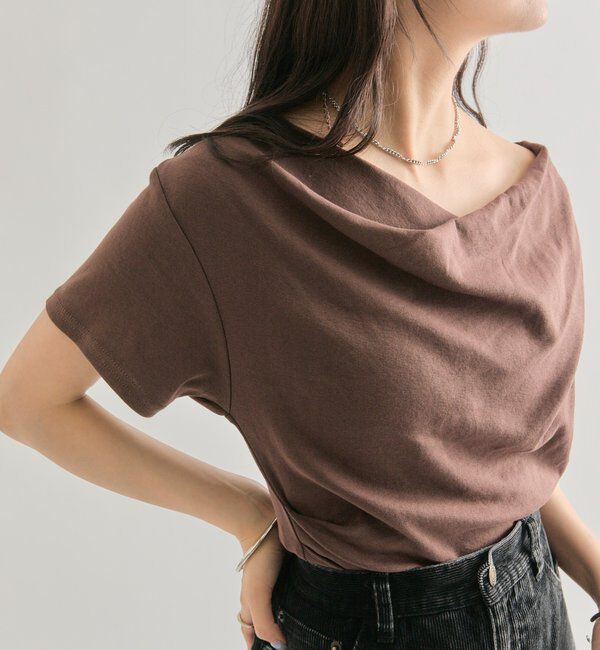  「【全骨格対応◎/6色展開】オフショルTシャツ」|Tシャツ・カットソー|