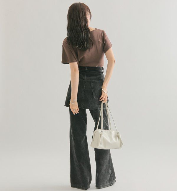  「【全骨格対応◎/6色展開】オフショルTシャツ」|Tシャツ・カットソー|