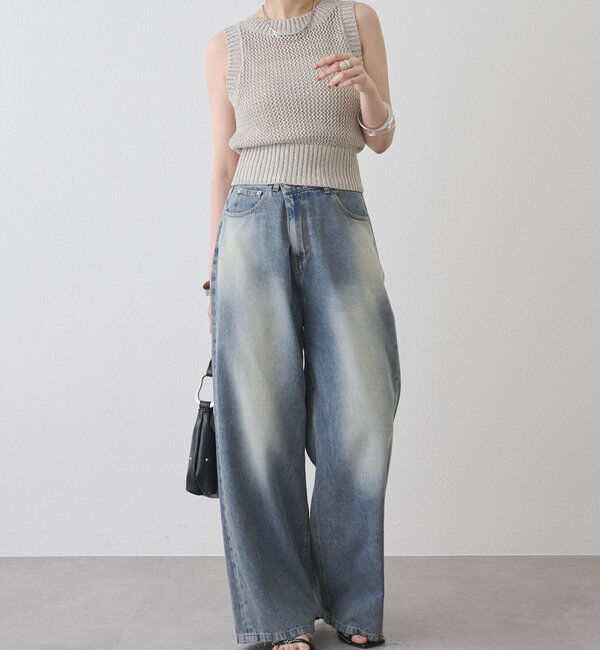  「カットオフオーバーダイデニム」|デニム|