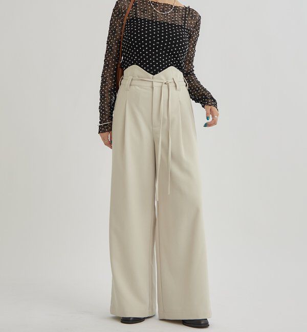  「ドットレースプルオーバー」|Tシャツ・カットソー|