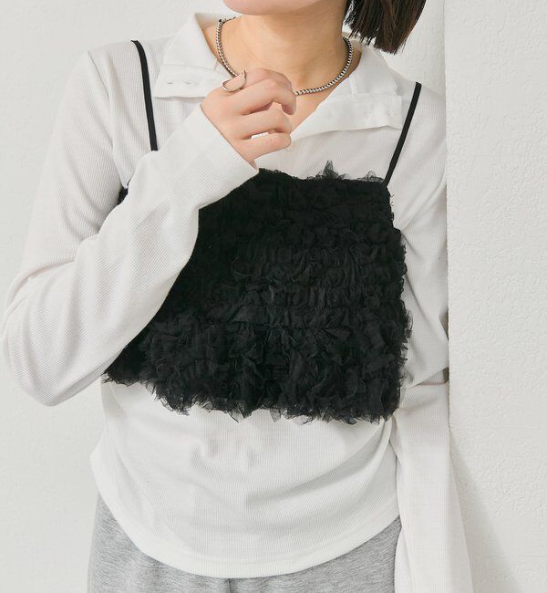  「バックシャンチュールビスチェ」|シャツ・ブラウス|