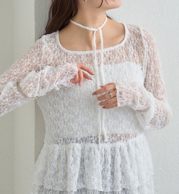  「26SSドットティアードプルオーバー」|Tシャツ・カットソー|