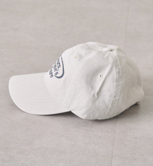  「サークルロゴ刺繍キャップ」|ハット|