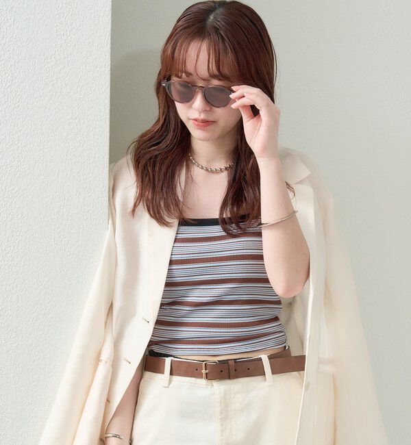  「ラウンドフレームサングラス」|サングラス|