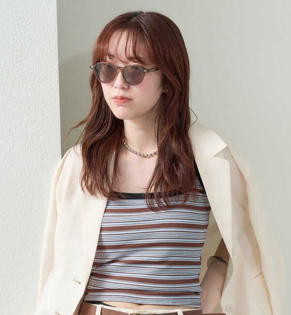  「ラウンドフレームサングラス」|サングラス|
