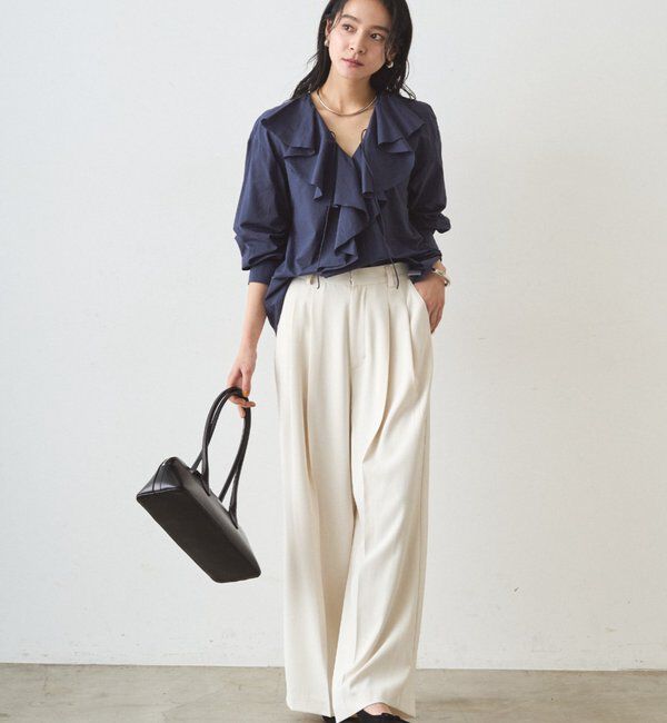  「2タックワイドパンツ」|チノ|