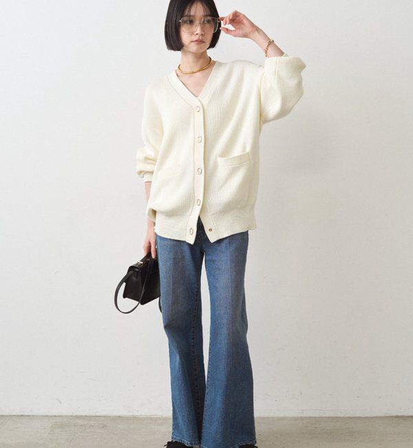  「デニムフレアパンツ2」|デニム|