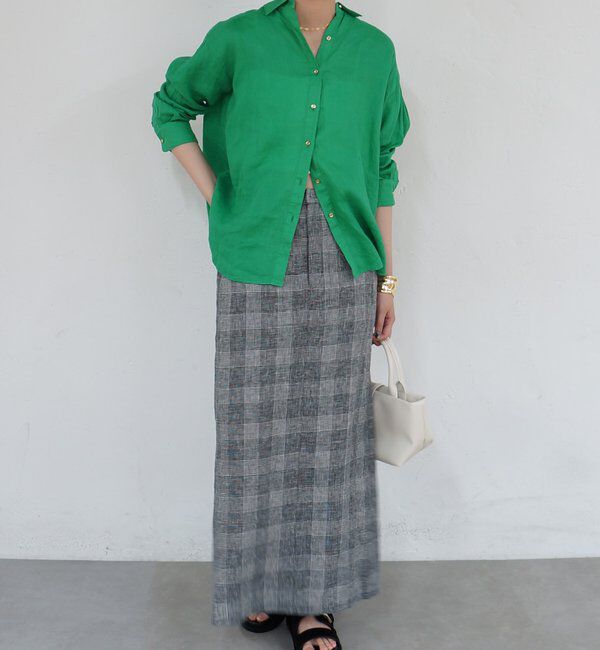  「リネンバックタイシャツ」|シャツ・ブラウス|