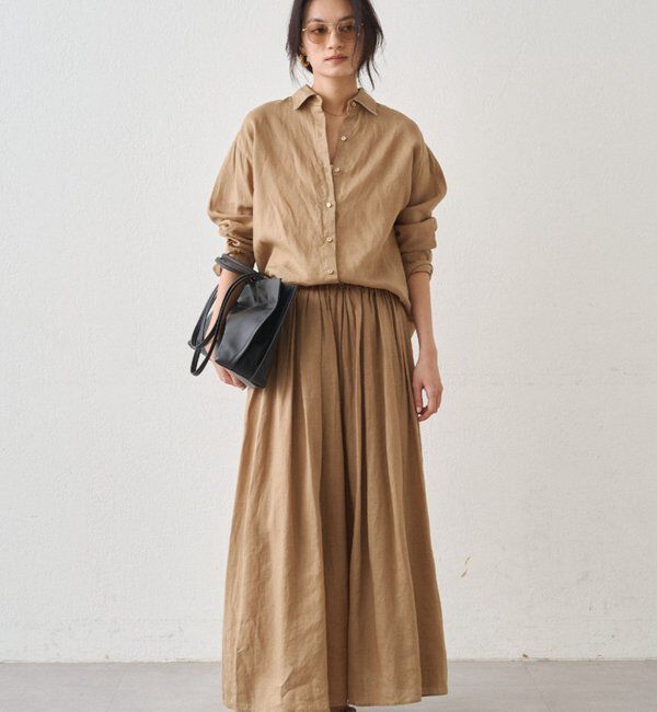 「リネンバックタイシャツ」|シャツ・ブラウス|