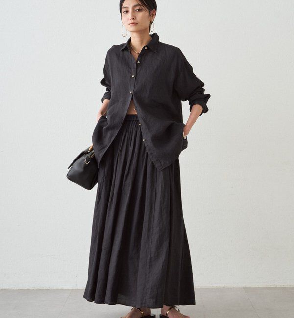  「リネンバックタイシャツ」|シャツ・ブラウス|