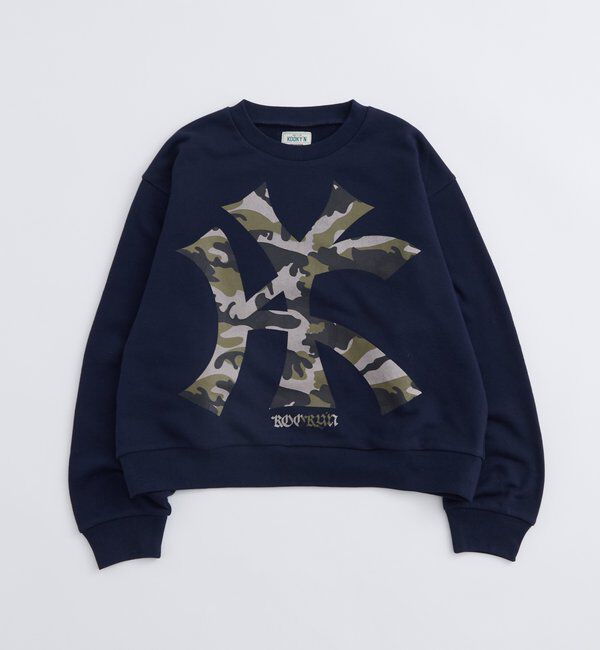  「KOOKYN KYビックプリントクルー」|Tシャツ・カットソー|ミッドナイトブルー
