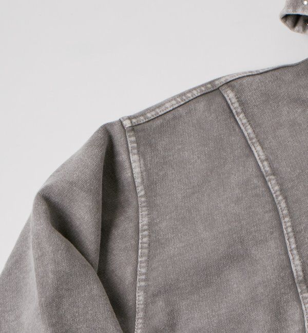  「KOOKY'N ケミカルスタッズ切り替えジップパーカー」|パーカー|