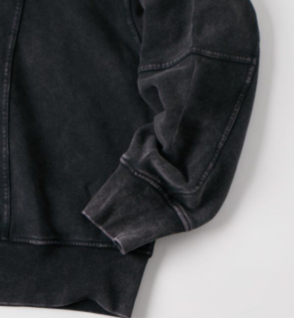  「KOOKY'N ケミカルスタッズ切り替えジップパーカー」|パーカー|