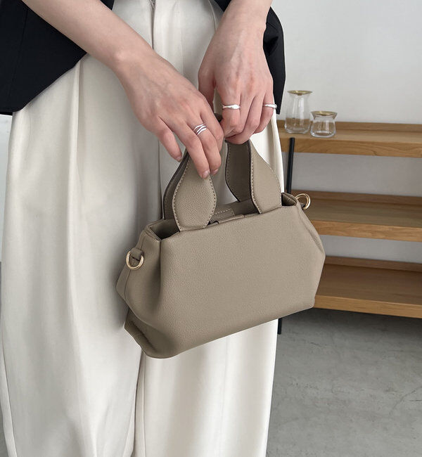  「ラウンドミニボストンバッグ」|トートバッグ|