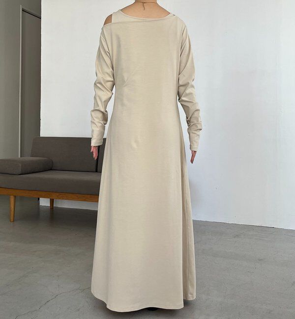  「【低身長サイズあり】タンクSETドレープワンピース」|ワンピース|