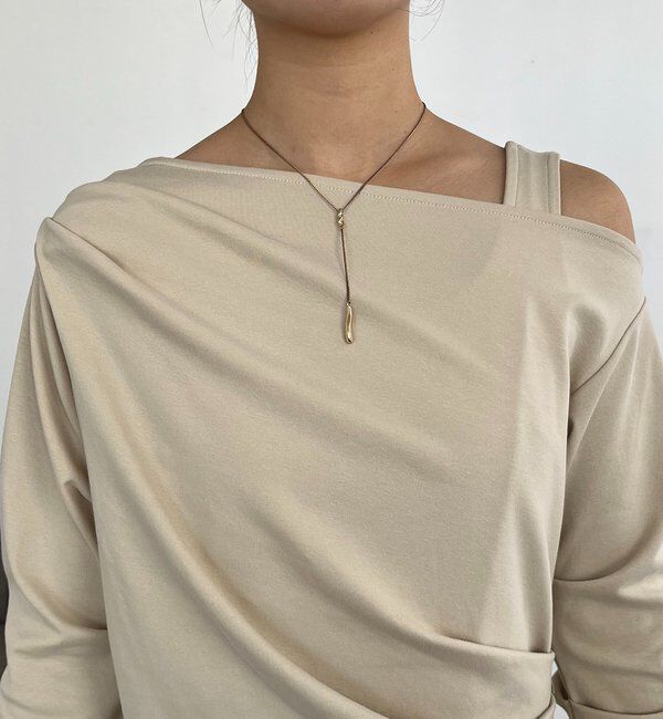  「【低身長サイズあり】タンクSETドレープワンピース」|ワンピース|