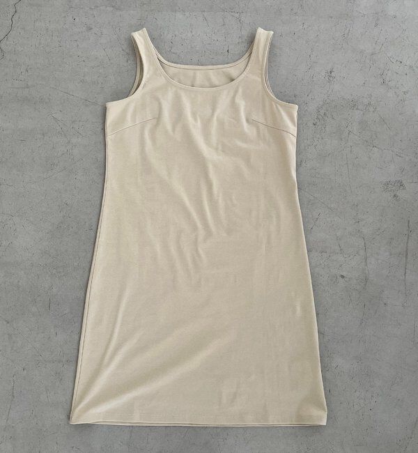  「【低身長サイズあり】タンクSETドレープワンピース」|ワンピース|