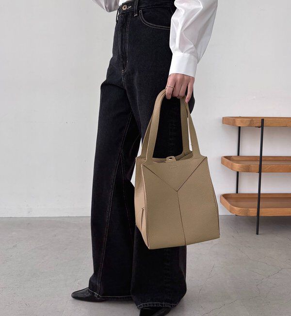  「【S/Lサイズ展開あり】ブロッキングバッグ L」|トートバッグ|