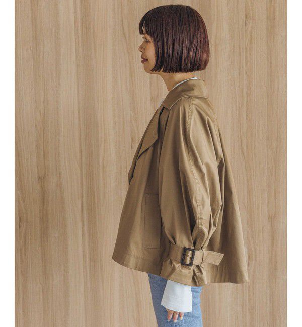 A part by 「キャンディースリーブショートトレンチコート」|トレンチコート|