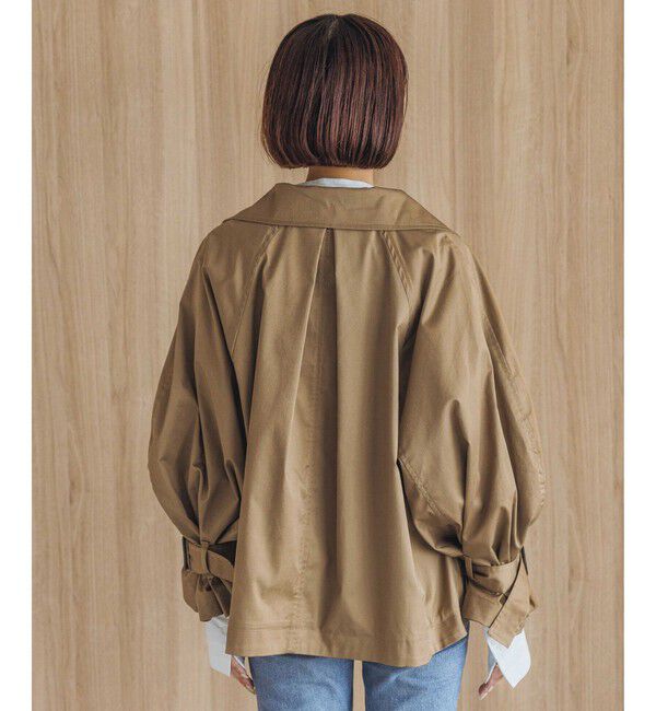 A part by 「キャンディースリーブショートトレンチコート」|トレンチコート|