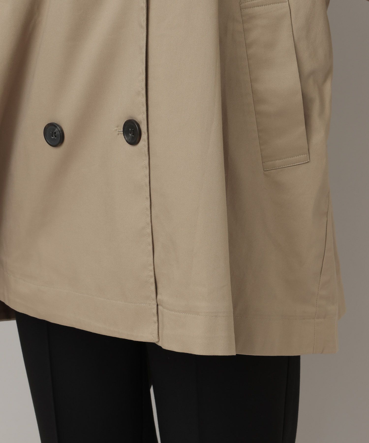 A part by 「キャンディースリーブショートトレンチコート」|トレンチコート|