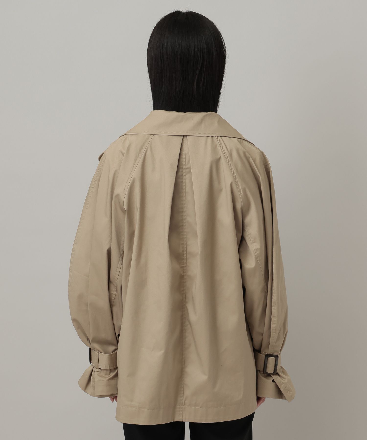 A part by 「キャンディースリーブショートトレンチコート」|トレンチコート|