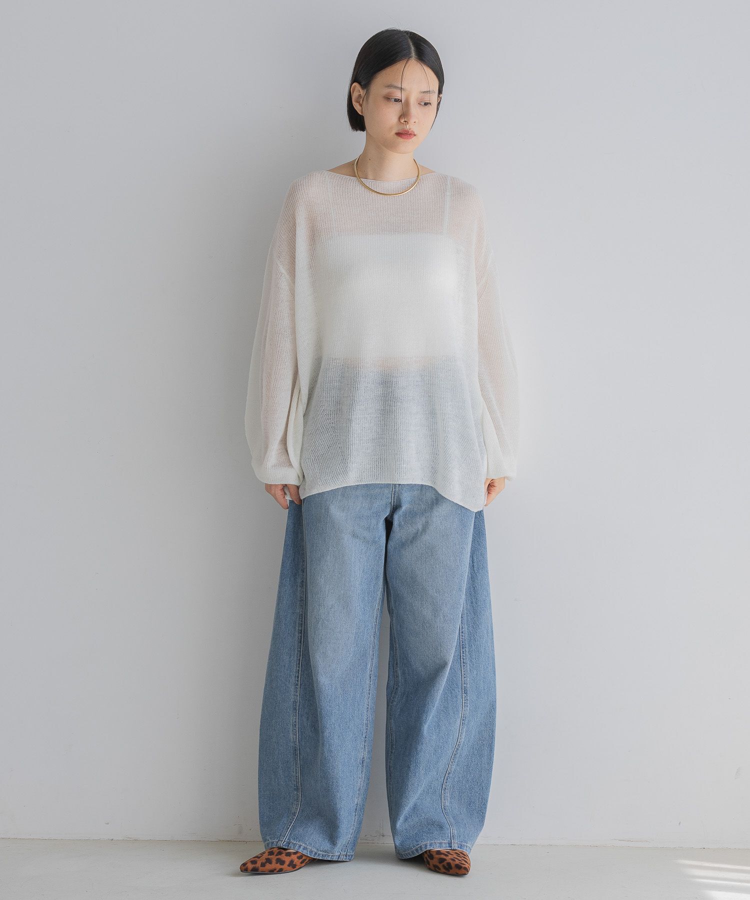 A part by 「Babyモヘヤプルオーバー_長袖」|ニット・セーター|