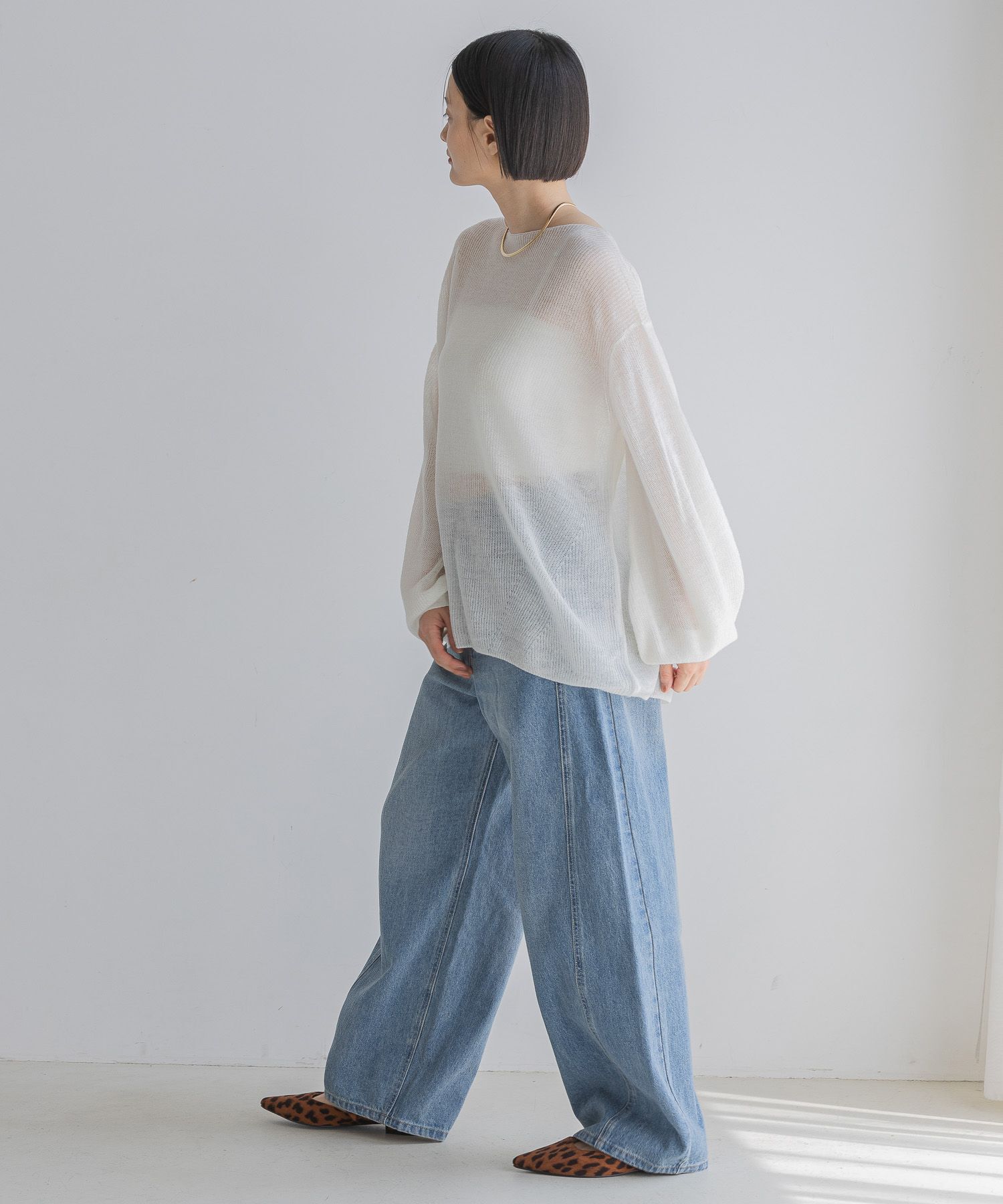 A part by 「Babyモヘヤプルオーバー_長袖」|ニット・セーター|