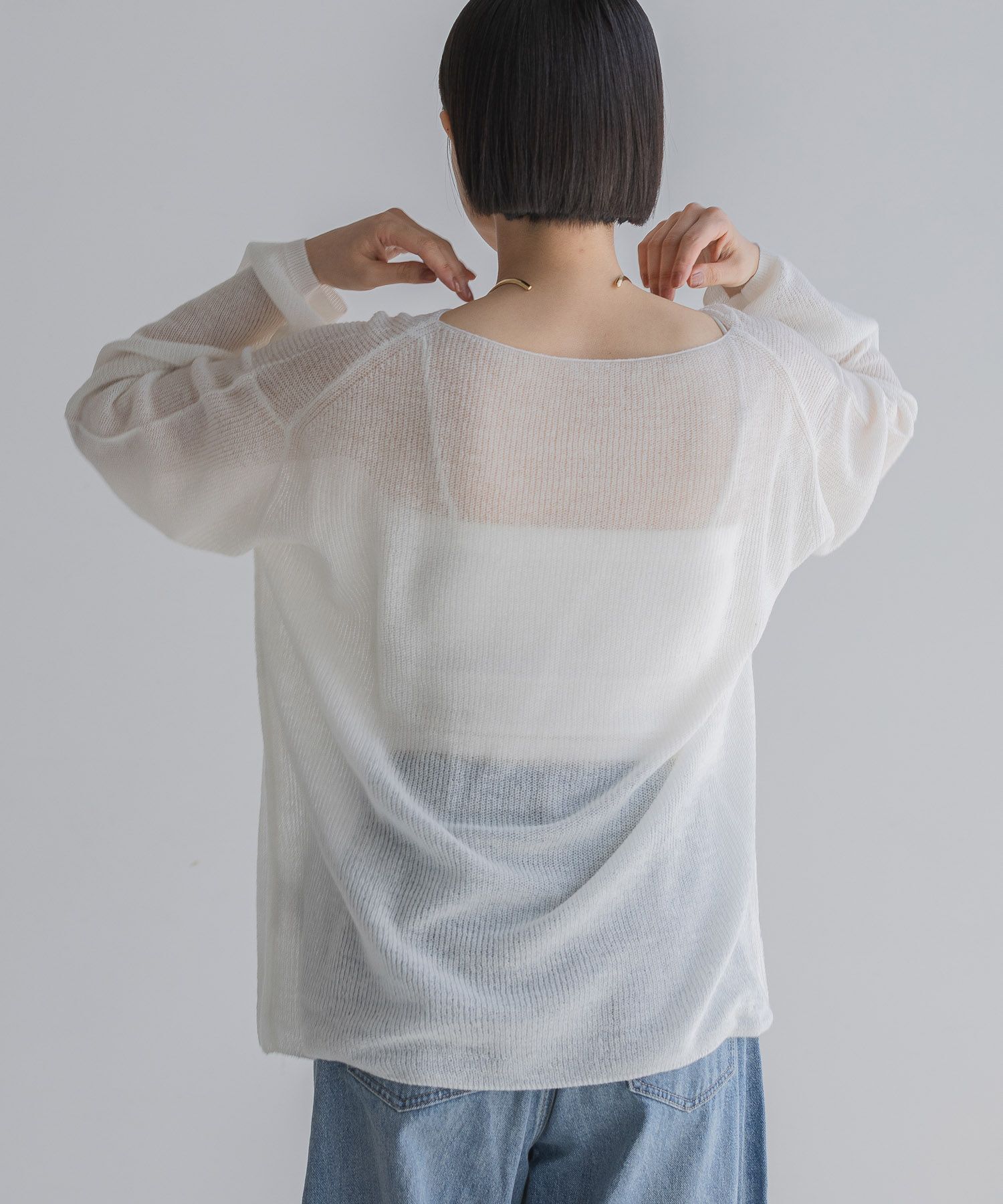 A part by 「Babyモヘヤプルオーバー_長袖」|ニット・セーター|