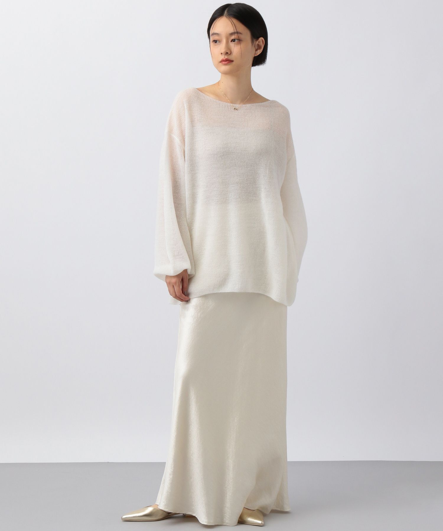 A part by 「Babyモヘヤプルオーバー_長袖」|ニット・セーター|