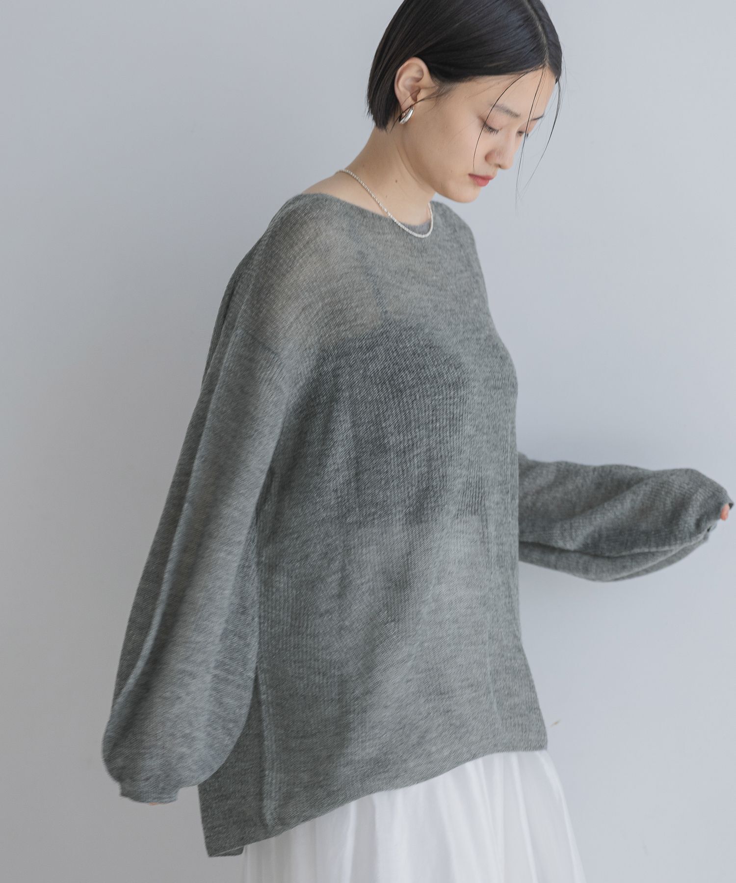 A part by 「Babyモヘヤプルオーバー_長袖」|ニット・セーター|